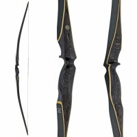 SPIDERBOWS Volcano Carbon Dark - 66 Zoll - 35 lbs - Langbogen | Rechtshand