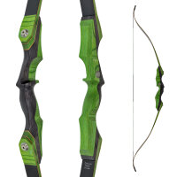 SPIDERBOWS Sparrow Carbon Forest - 60 Zoll - 20 lbs - Take Down Recurvebogen | Rechtshand