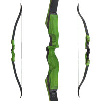 SPIDERBOWS Sparrow Carbon Forest - 60 Zoll - 20 lbs - Take Down Recurvebogen | Rechtshand