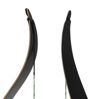 SPIDERBOWS Blizzard Carbon Forest - 64 Zoll - 25 lbs - Take Down Recurvebogen | Rechtshand