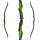 SPIDERBOWS Blizzard Carbon Forest - 64 Zoll - 25 lbs - Take Down Recurvebogen | Rechtshand