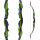 SPIDERBOWS Blizzard Carbon Forest - 64 Zoll - 40 lbs - Take Down Recurvebogen | Rechtshand