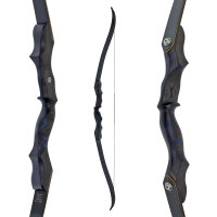 C.V. EDITION by SPIDERBOWS - Raven Blue CARBON - 62 Zoll - 30lbs | Linkshand