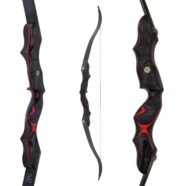 C.V. EDITION by SPIDERBOWS - Raven Red CARBON - 66 Zoll - 30lbs | Linkshand