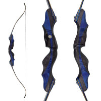 SPIDERBOWS Blizzard Carbon Sky - 64 Zoll - 30 lbs - Take Down Recurvebogen | Rechtshand