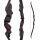 SPIDERBOWS - Raven Red - 62 Zoll - 35lbs - Take Down Recurvebogen | Linkshand