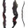 SPIDERBOWS - Raven Red - 62 Zoll - 40lbs - Take Down Recurvebogen | Rechtshand