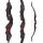 SPIDERBOWS - Raven Red - 64 Zoll - 30lbs - Take Down Recurvebogen | Rechtshand
