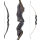 SPIDERBOWS Sparrow Dark - 60 Zoll - 40 lbs - Take Down Recurvebogen | Rechtshand