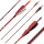 Komplettpfeil | SPIDERBOWS Raven.One KevTech - 6,2mm - Carbon | Farbe: Rot | Spine 800 | Custom