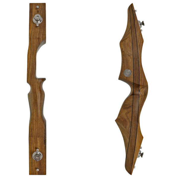 Mittelst&uuml;ck | SPIDERBOWS - Hawk - 19 Zoll - Amazoque/R&auml;uchereiche | Rechtshand