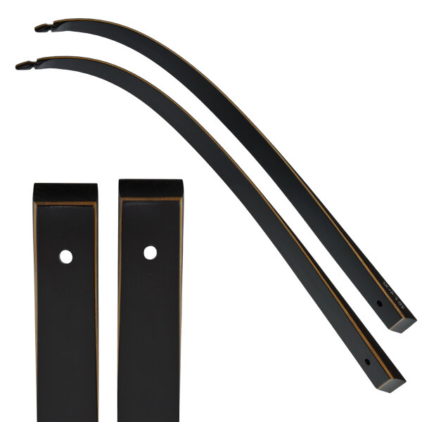 Wurfarme | SPIDERBOWS - Hawk - 35 lbs | Schwarz