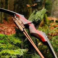 Mittelst&uuml;ck | SPIDERBOWS - Hawk - Classic - SWS - 15 Zoll - R&auml;uchereiche/Padouk | Linkshand