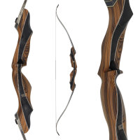 C.V. EDITION by SPIDERBOWS Condor Trinity - Palisander - 66 Zoll - 35 lbs - Take Down Recurvebogen | Rechtshand