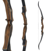 C.V. EDITION by SPIDERBOWS Condor Trinity - Palisander - 66 Zoll - 35 lbs - Take Down Recurvebogen | Rechtshand