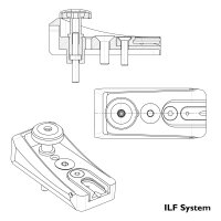 SPIDERBOWS - DUAL - Grundplatte + ILF-System | Farbe: Schwarz