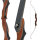 C.V. EDITION by SPIDERBOWS Condor Trinity - Cocobolo - 64 Zoll - 30 lbs | CVX - Take Down Recurvebogen | Linkshand