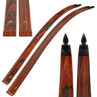Wurfarme | SPIDERBOWS - Hawk - SRF Design - Carbon - 45 lbs | Cocobolo