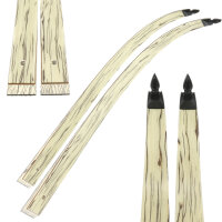 Wurfarme | SPIDERBOWS - Hawk - SRF Design - Carbon - 25 lbs | Maserbirke