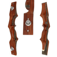 Mittelst&uuml;ck | SPIDERBOWS - Hawk - SRF Design - SWS - 15 Zoll - Cocobolo | Rechtshand