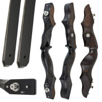 [SPECIAL EDITION] C.V. EDITION by SPIDERBOWS - Condor Dark Brown - 64 Zoll - 40,0 lbs - Take Down Recurvebogen