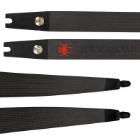 Wurfarme | SPIDERBOWS - ILF - SCB - Carbon / Bambus - 24 lbs | Medium