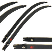 Wurfarme | SPIDERBOWS - ILF - SCB - Carbon / Bambus - 34 lbs | Medium