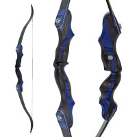 2nd CHANCE | SPIDERBOWS Blizzard Sky - 66 Zoll - 35 lbs - Take Down Recurvebogen | Rechtshand
