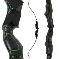 C.V. EDITION by SPIDERBOWS - Raven Green Competition - 62 Zoll - 35 lbs | Rechtshand
