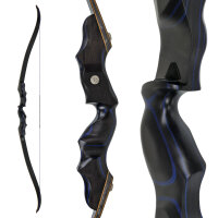 C.V. EDITION by SPIDERBOWS - Raven Blue Competition - 62 Zoll - 40 lbs | Linkshand