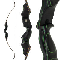 C.V. EDITION by SPIDERBOWS - Raven Green Competition - 64 Zoll - 30 lbs | Linkshand