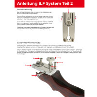 Mittelst&uuml;ck | C.V. EDITION by SPIDERBOWS - Raven Competition - ILF - Red - 21 Zoll | Rechtshand