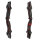 Mittelst&uuml;ck | C.V. EDITION by SPIDERBOWS - Raven Competition - ILF - Red - 21 Zoll | Rechtshand