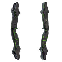 Mittelst&uuml;ck | C.V. EDITION by SPIDERBOWS - Raven Competition - ILF - Green - 21 Zoll | Linkshand