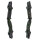 Mittelst&uuml;ck | C.V. EDITION by SPIDERBOWS - Raven Competition - ILF - Green - 21 Zoll | Linkshand