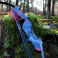 C.V. EDITION by SPIDERBOWS Condor - Rubin - 62 Zoll - 30 lbs | CVX - Take Down Recurvebogen | Rechtshand
