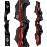 Mittelst&uuml;ck | SPIDERBOWS - Hawk - Competition - SWS - 15 Zoll - Schwarz/Rot | Rechtshand