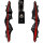 Mittelst&uuml;ck | SPIDERBOWS - Hawk - Competition - SWS - 15 Zoll | Rechtshand | Farbe: Schwarz/Rot