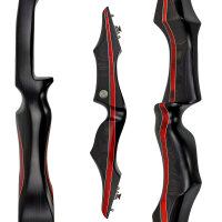 Mittelst&uuml;ck | SPIDERBOWS - Hawk - Competition - SWS - 19 Zoll - Schwarz/Rot | Rechtshand