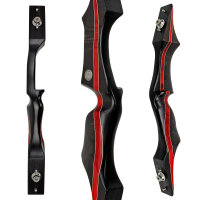 Mittelst&uuml;ck | SPIDERBOWS - Hawk - Competition - SWS - 19 Zoll - Schwarz/Rot | Rechtshand