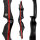 Mittelst&uuml;ck | SPIDERBOWS - Hawk - Competition - SWS - 19 Zoll - Schwarz/Rot | Rechtshand