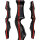 Mittelst&uuml;ck | SPIDERBOWS - Hawk - Competition - SWS - 19 Zoll - Schwarz/Rot | Rechtshand