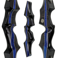 Mittelst&uuml;ck | SPIDERBOWS - Hawk - Competition - SWS - 15 Zoll - Schwarz/Blau | Linkshand