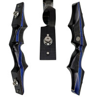 Mittelst&uuml;ck | SPIDERBOWS - Hawk - Competition - SWS - 15 Zoll - Schwarz/Blau | Linkshand