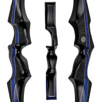 Mittelst&uuml;ck | SPIDERBOWS - Hawk - Competition - SWS - 15 Zoll - Schwarz/Blau | Linkshand