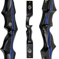 Mittelst&uuml;ck | SPIDERBOWS - Hawk - Competition - SWS - 15 Zoll - Schwarz/Blau | Linkshand