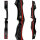 Mittelst&uuml;ck | SPIDERBOWS - Hawk - Competition - SWS - 19 Zoll - Schwarz/Rot | Linkshand