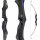 SPIDERBOWS - Hawk - Competition - SWS - 60 Zoll - 25-50 lbs - Take Down Recurvebogen | Farbe: Schwarz/Blau