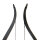 SPIDERBOWS - Hawk - Competition - SWS - 60 Zoll - 25-50 lbs - Take Down Recurvebogen | Farbe: Schwarz