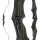 SPIDERBOWS - Hawk - Competition - SWS - 62 Zoll - 25-50 lbs - Take Down Recurvebogen | Farbe: Schwarz/Gr&uuml;n